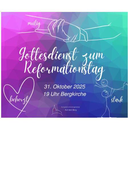 Gottesdienst am Reformationstag